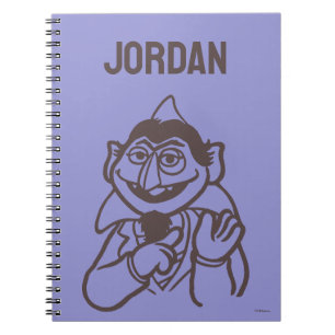 Sesame Street Count von Count Bright Notitieboek