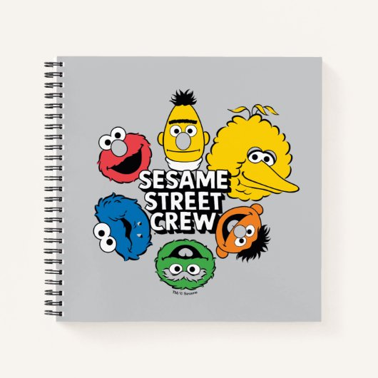 Sesame Street Crew Notitieboek (Voorkant)