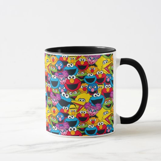 Sesame Street Crew-patroon Mok (Rechts)