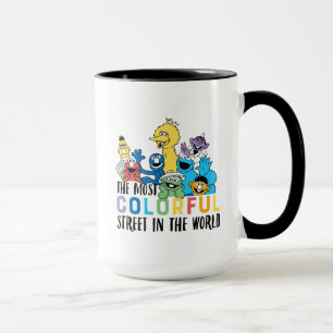 Sesame Street De kleurrijkste straat Mok