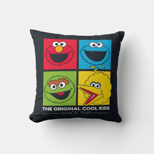 Sesame Street | De originele coole kids Kussen (Voorkant)