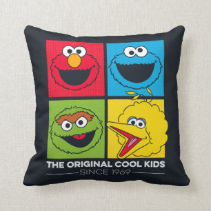 Sesame Street   De originele coole kids Kussen
