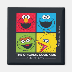 Sesame Street   De Originele Coole Kids Magneet