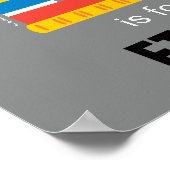 Sesame Street | E is for Ernie Poster (Hoek)