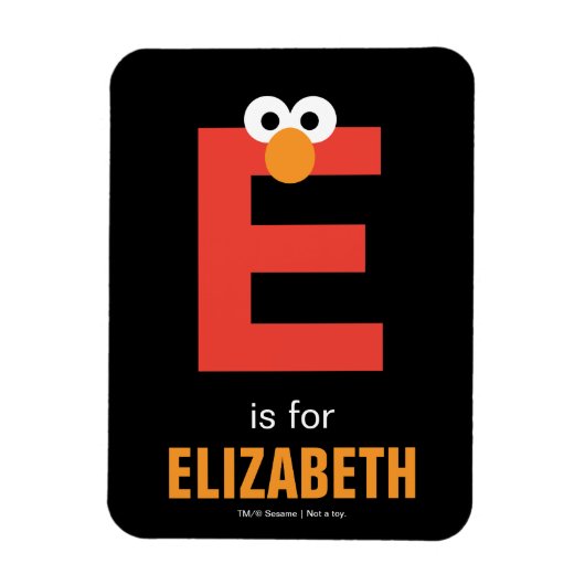 Sesame Street | E is voor Elmo Magneet (Verticaal)