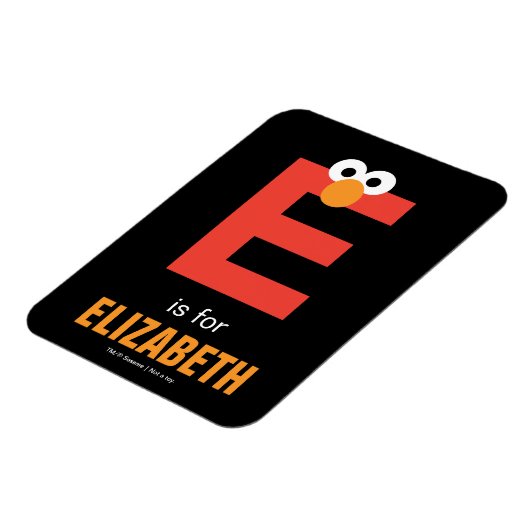 Sesame Street | E is voor Elmo Magneet (Linkerzijde)