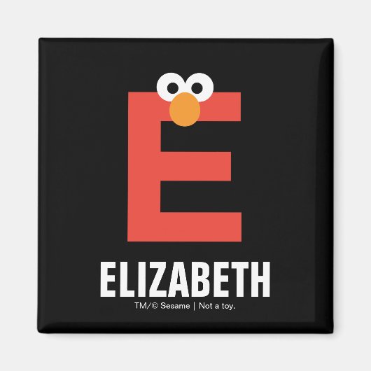 Sesame Street | E is voor Elmo Magneet (Voorkant)