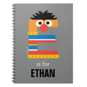Sesame Street E is voor Ernie Notitieboek