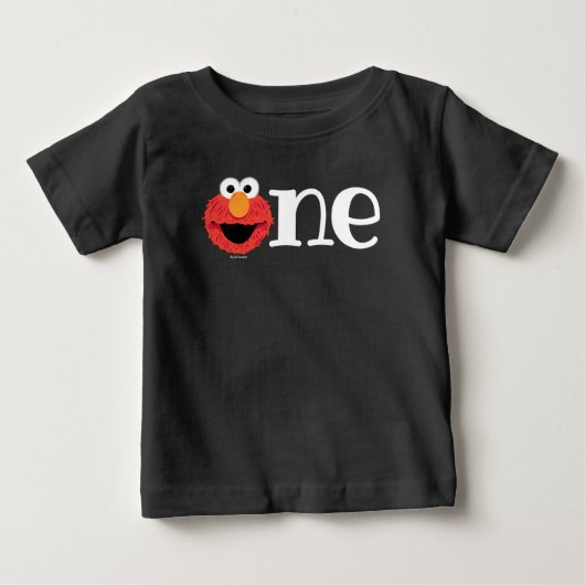 Sesame Street | Elmo 1e verjaardag schoolbord (Voorkant)
