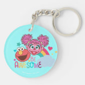 Sesame Street | Elmo & Abby - Geweldige ben Sleutelhanger (Achterkant)