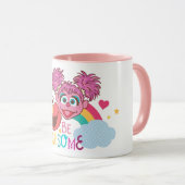 Sesame Street | Elmo & Abby - Wees geweldig Mok (Voorkant rechts)