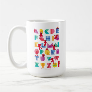 Sesame Street   Elmo Alfabet Koffiemok