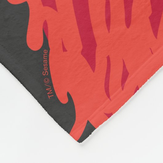 Sesame Street | Elmo Big Face Fleece Deken (Hoek)