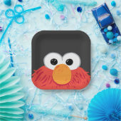 Sesame Street | Elmo Big Face Papieren Bordje (Feest)