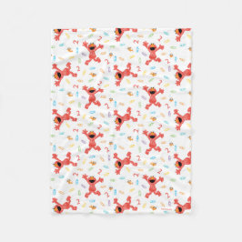 Sesame Street Elmo | Birthday Crayon Fleece Deken