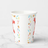 Sesame Street Elmo | Birthday Crayon Papieren Bekers (Links)