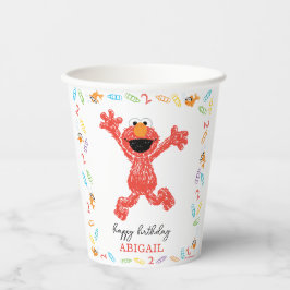 Sesame Street Elmo | Birthday Crayon Papieren Bekers
