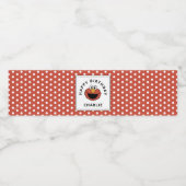 Sesame Street | Elmo Birthday Water Bottle Label Waterfles Etiket (Enkel label)