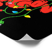 Sesame Street Elmo Christmas Lights Baby  Poster (Hoek)