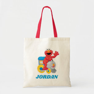 Sesame Street Elmo Chugga Chugga Twee Twee Verjaar Tote Bag
