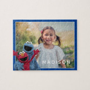 Sesame Street   Elmo & Cookie Monster Legpuzzel