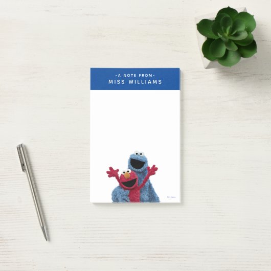 Sesame Street | Elmo & Cookie Monster Post-it® Notes (Kantoor)