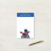 Sesame Street | Elmo & Cookie Monster Post-it® Notes (Op bureau)