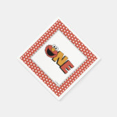 Sesame Street | Elmo - Eerste verjaardag servetten (Hoek)