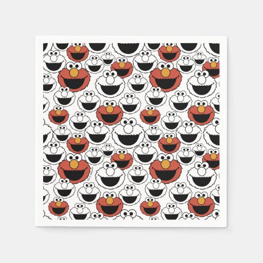 Sesame Street | Elmo - Eerste verjaardag servetten (Voorkant)