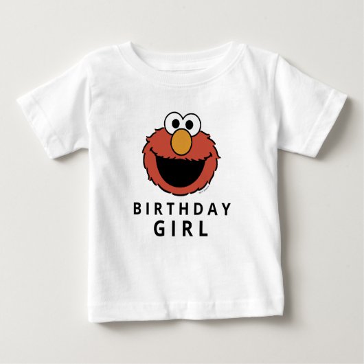 Sesame Street | Elmo - First Birthday Baby T-Shirt (Voorkant)