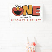 Sesame Street | Elmo - First Birthday Banner (Insitu)