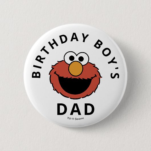 Sesame Street | Elmo - First Birthday Button (Voorkant)
