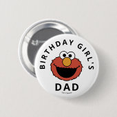Sesame Street | Elmo - First Birthday Button (Voorkant /achterkant)