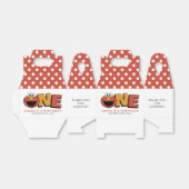 Sesame Street | Elmo - First Birthday Favor Boxes Bedankdoosjes (Uitgevouwen)