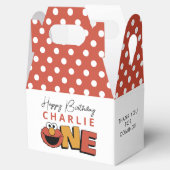 Sesame Street | Elmo - First Birthday Favor Boxes Bedankdoosjes (Geopend)
