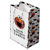 Sesame Street | Elmo - First Birthday Medium Gift  Cadeauzakje (Voorkant Gekanteld)