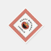 Sesame Street | Elmo - First Birthday Napkins Servet (Hoek)