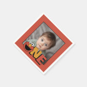 Sesame Street | Elmo - First Birthday Napkins Servet (Hoek)