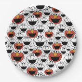 Sesame Street | Elmo - First Birthday Paper Plates Papieren Bordje (Voorkant)