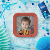 Sesame Street | Elmo - First Birthday Paper Plates Papieren Bordje (Feest)