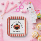 Sesame Street | Elmo - First Birthday Paper Plates Papieren Bordje (Feest)