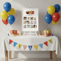 Sesame Street | Elmo First Birthday Poster