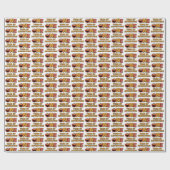 Sesame Street | Elmo - First Birthday Wrapping Pap Cadeaupapier (Vlak)