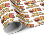 Sesame Street | Elmo - First Birthday Wrapping Pap Cadeaupapier (Rol Hoek)