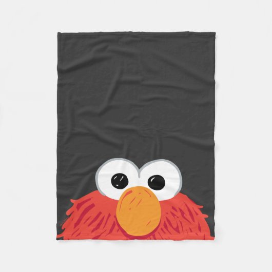 Sesame Street | Elmo Groot Gezicht Fleece Deken (Voorkant)