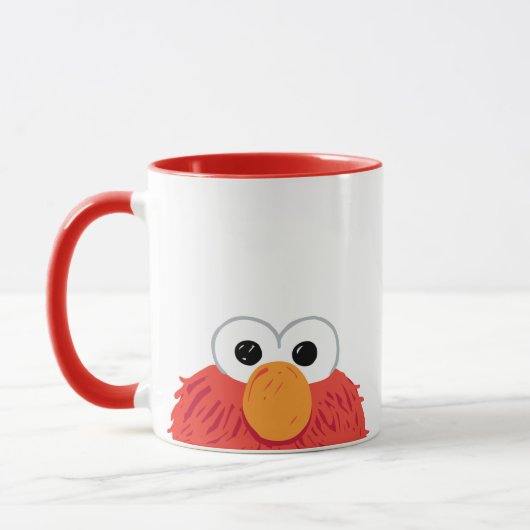 Sesame Street | Elmo Groot Gezicht Mok (Links)
