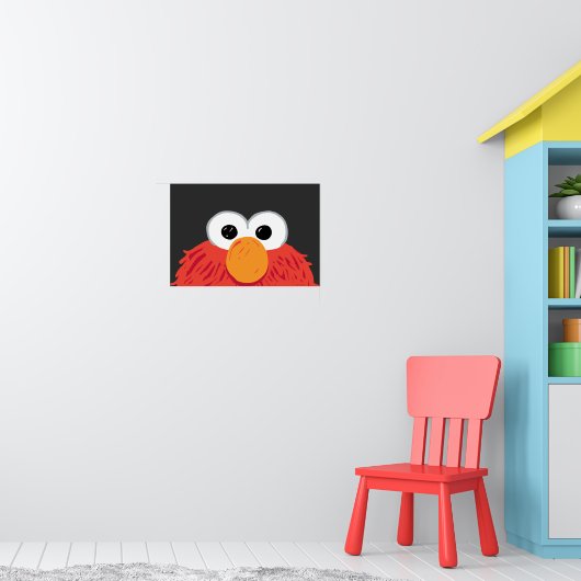 Sesame Street | Elmo Groot Gezicht Poster (Kinderkamer 1)