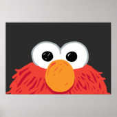 Sesame Street | Elmo Groot Gezicht Poster (Voorkant)