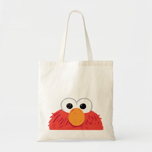 Sesame Street | Elmo Groot Gezicht Tote Bag (Voorkant)