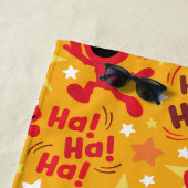 Sesame Street | Elmo Ha! Ha! Ha! Patroon Strandlaken (In situ)